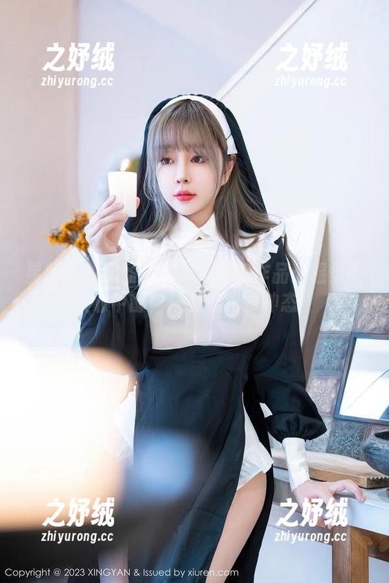 星颜社 - 李丽莎的护士写真作品：温柔不仅靠甲醇，还有这绝妙神态！